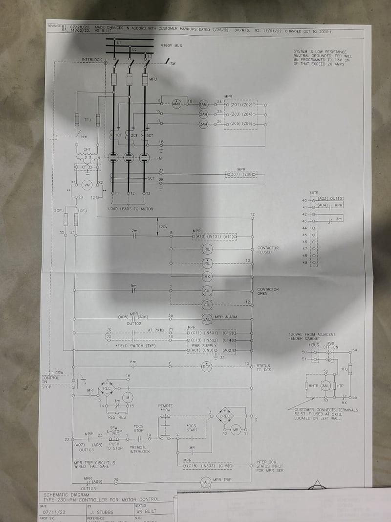 350 HP Elliott, 230PM, explosion proof across the line starters, 4100