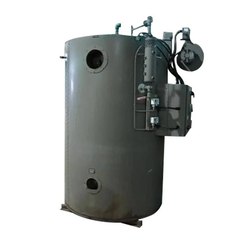 50 HP Fulton Thermal Corp #ICS50, Nautral gas fired steam boiler, 1725 pph, 15 psi, 1992000 BTUH, 2007