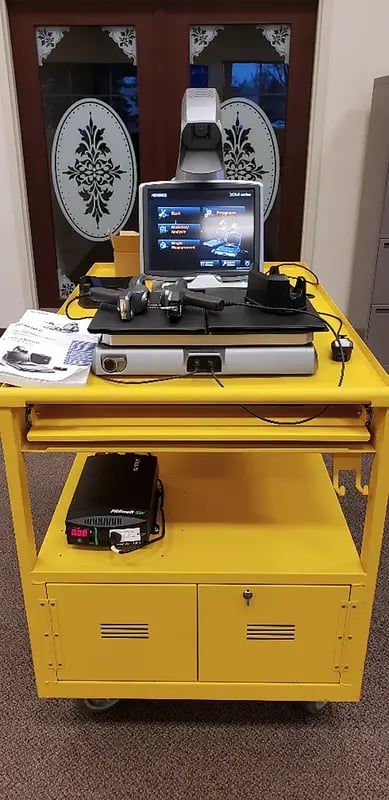 Keyence #XM-1200, coordinate measuring machine, 23.62"X, 11.81"Y, 7.87"Z, Keyence Control, 2019