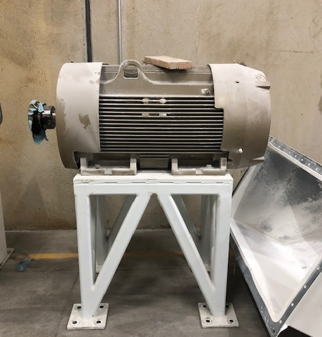 Alstom, Industrial Fan, 200 HP, 300 hours runtime for Sale Surplus