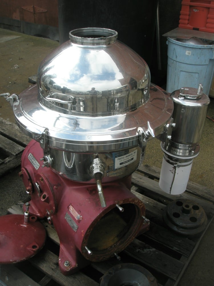 Westfalia SAMR5036, Automatic Desludging Centrifuge, 6500 RPM bowl, 1