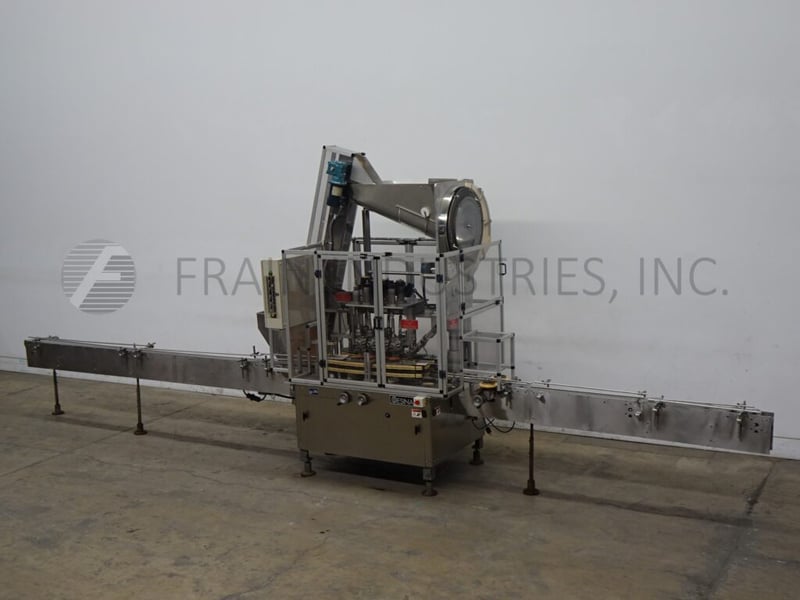 Resina #UN40-1225, automatic, 4 station, 8 spindle, Stainless Steel ...