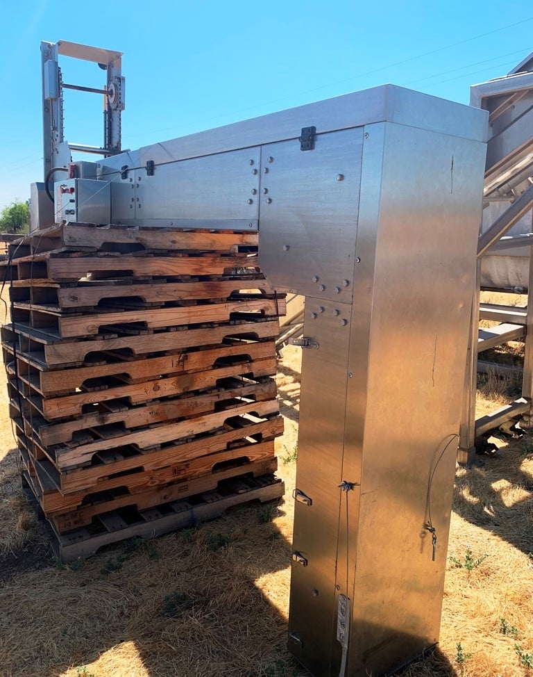 All-Fill #Bucket-El, Z-frame Bucket Elevator, Stainless Steel, 4' horizontal infeed & 11' H vertical & 6' L