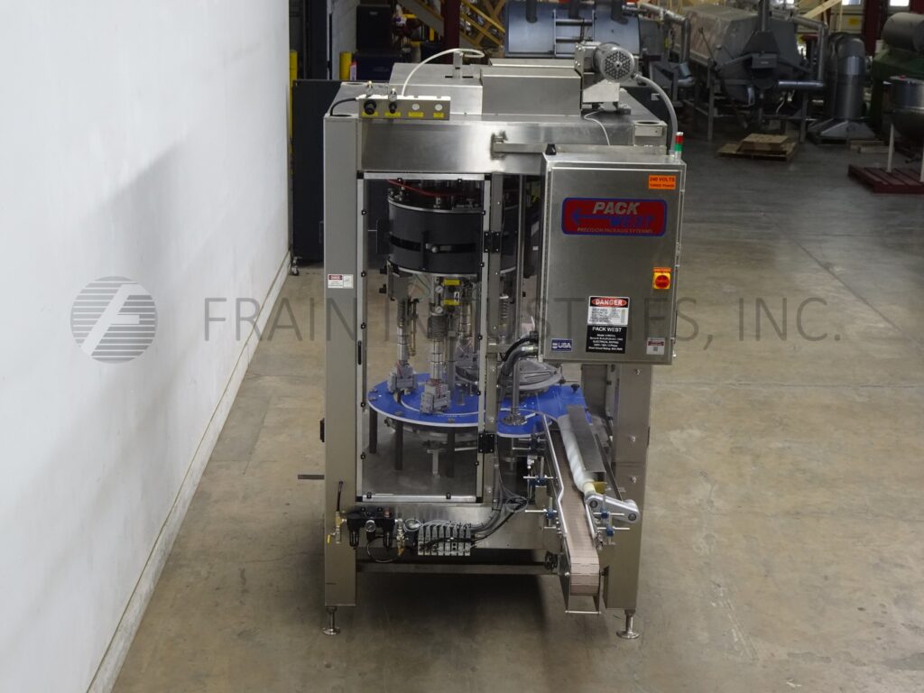 Pack West #4-Royal, automatic, Stainless Steel, 4-head rotary, chuck ...
