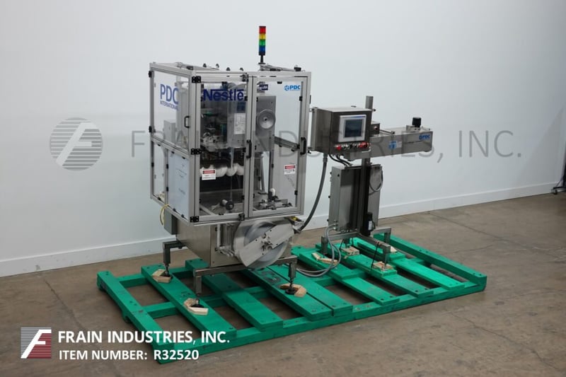 Pdc Intl. Corp. #75E/KRC184654, inline, Stainless Steel, left to right, continuous motion, neck bander /