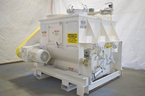 Marion, twin shaft overlapping paddle mixer blender, 40 HP, 68