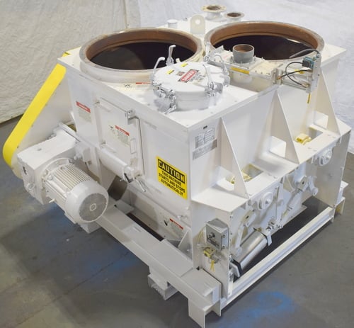 Marion, twin shaft overlapping paddle mixer blender, 40 HP, 68