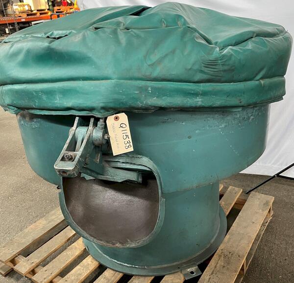 10 cu.ft. Sweco Vibro-Energy #FM-10-7, vibratory finishing mill, 24" straight part length, 2.5 HP