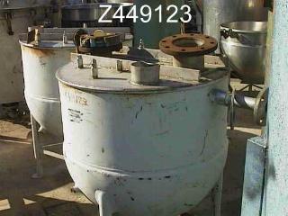 60 gallon Groen/Dover, Kettle, Carbon Steel outer shell, 33" diameter x 28" deep, 1" diameter Center bottom