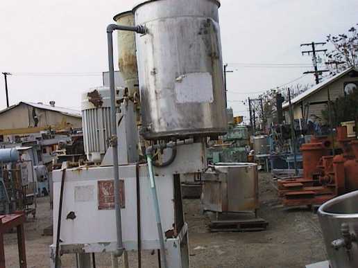 Kady #OC-30, Mill, 60 gallon Stainless Steel jacketed tank, 30 HP