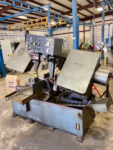 13" x 14" Marvel Marvel #PA13/2, automatic horizontal band saw, automatic barfeed