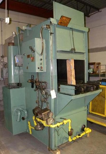 30" width x 48" L x 30" H Surface Combustion #BX-35656-4, spray washer, 200°F, 300K BTU' s/hr, 66" W x 96" L