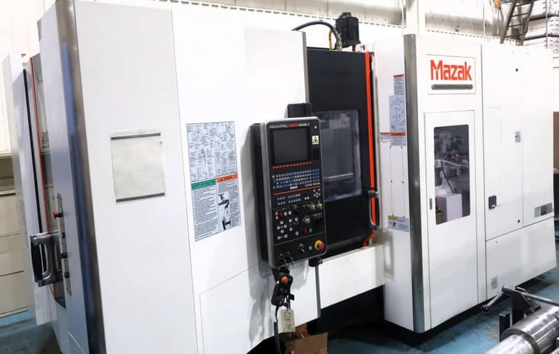 Mazak #HCN-4000III, CNC horizontal machining center, Mazatrol Matrix Nexus 2 Control, 22" X, 24.8" Y, 25.2"
