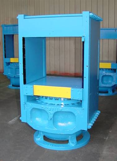 380 Ton, French Oil, 30" x 30", up-acting slabside, 14" stroke, 25" daylight, 35" work height, #792
