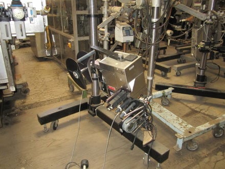 Willett #230S, Labeljet Wipe on with Air Assist Labeler w/Printer, qty. 2
