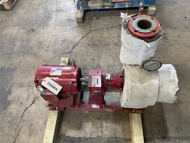 320 GPM, Bell & Gossett #Series-1510, water pump, 7.5 HP, 1760 RPM