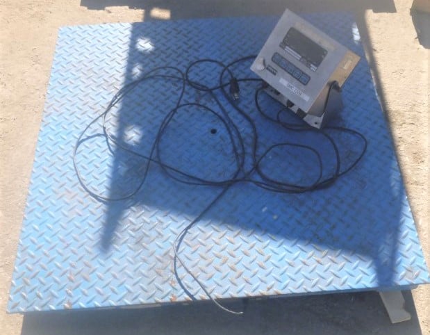 2500 lb. Certified Scale Co. #2010, 36