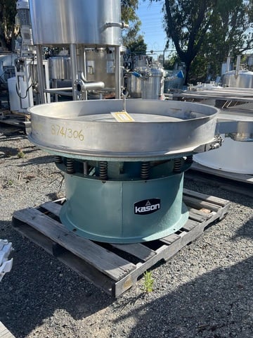 48" Kason, Screen, Stainless Steel, single/double deck, 2.5 HP, 1155 RPM, 460 V