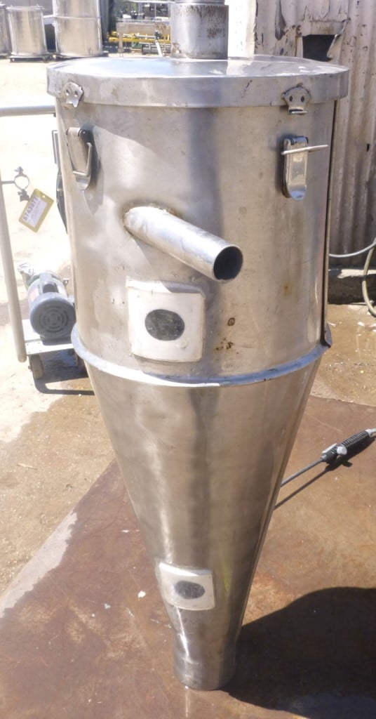 0' Stainless Steel Cyclone Air Separator, 11