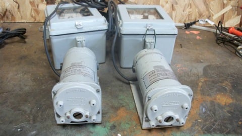 Cole Parmer #7553-20, Peristaltic Pump, 5/24/35 and 36 tubing, 2900 ml per minute, 6 to 600 RPM, 115V