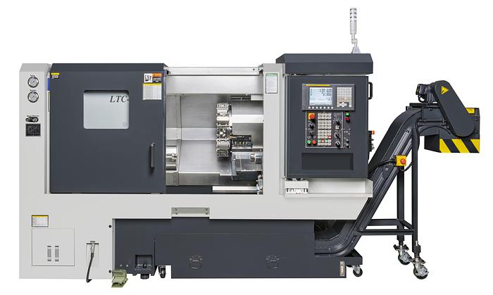 Leadwell #LTC-208, CNC turning center, 19.7" swing, 8" chuck, 3-jaw, 2.5" bar, A2-6, Fanuc Oi-MF Plus