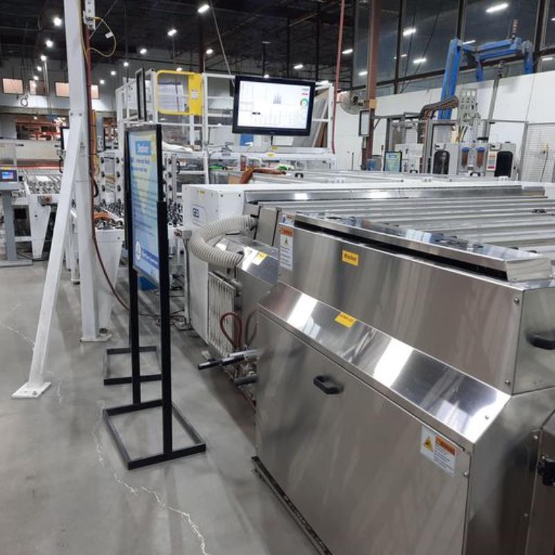 GED #Intercept-Line, horizontal insulated glass line, spacer frame fabrication line, 2019
