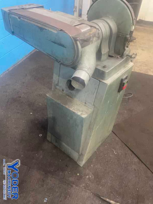 6 x 48 Delta 3Z855 belt disc combination sander 12 disc diameter 1 HP 110 V. 1 phase for Sale Surplus Record