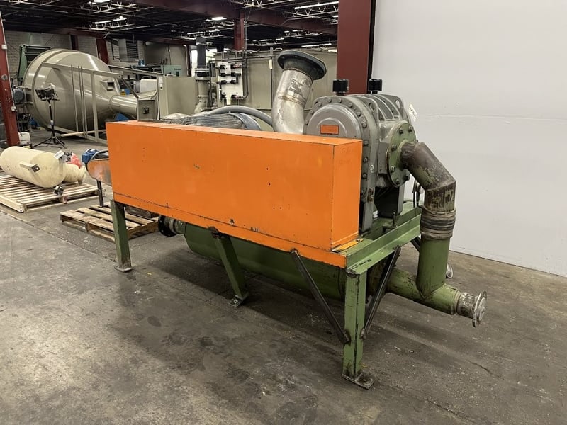 MAC #52AALSS, vacuum conveyor, 125 HP Baldor motor, 1760 RPM
