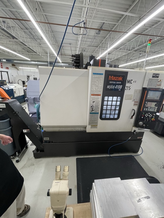Mazak #Nexus-VCN-410B, 4th Axis vertical machining center,Mazatrol