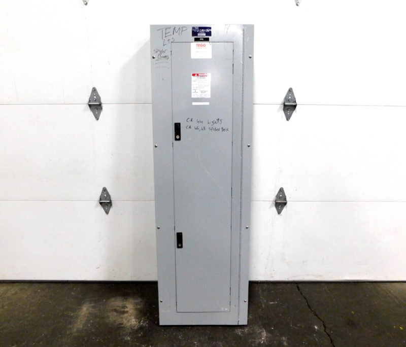 400 Amp. General Electric, AQF3424MTX A-Series, panelboard