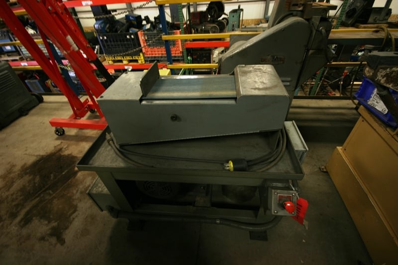 8" Kalamazoo, belt sander, 9" X3" belt table, 1-1/2 HP, 1725 RPM, serial #S8HD1196001, #11497