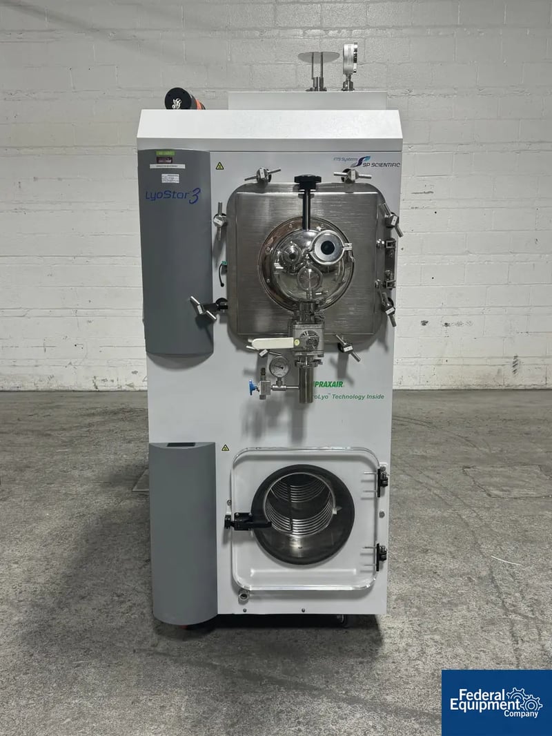 FTS Systems/SP Scientific #LyoStar-3 Mobile Freeze Dryer Lyophilizer, (3) approximately 11" wide x 20" deep