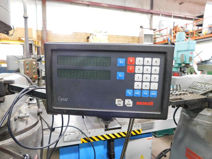 Supermax #YCM-1-1/2 VS, vertical mill, 9