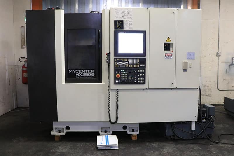 Kitamura #MyCenter-HX250G, CNC horizontal machining center, Arumatik-MI 4-Axis Control, 12" X, 12" Y, 13" Z