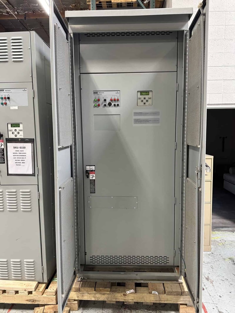 3000 Amp. ASCO 7000 Series, Automatic Transfer Switch, Nema 3R, Group 5 ...