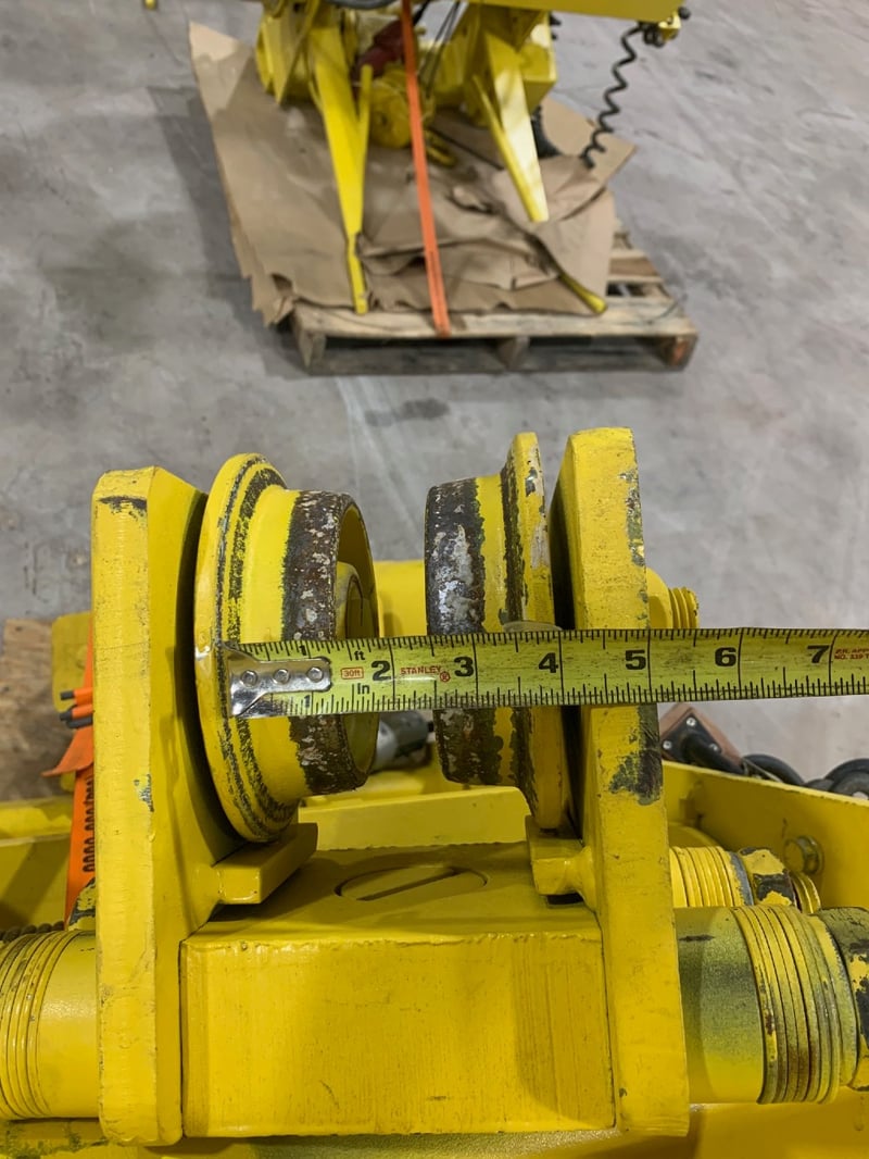 2 Ton, Yale, wire rope hoist with motor driven trolley (15 available