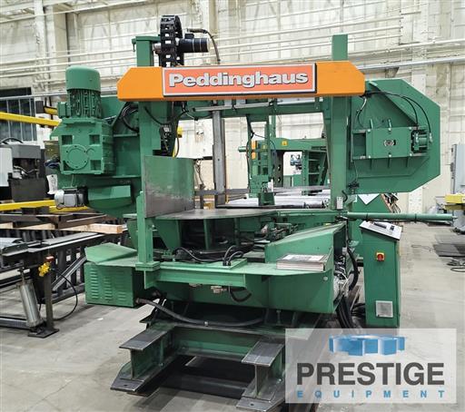 20" x 27.6" Peddinghaus #510DGA2300, horizontal automatic dual column, double miter, 2017, #32690