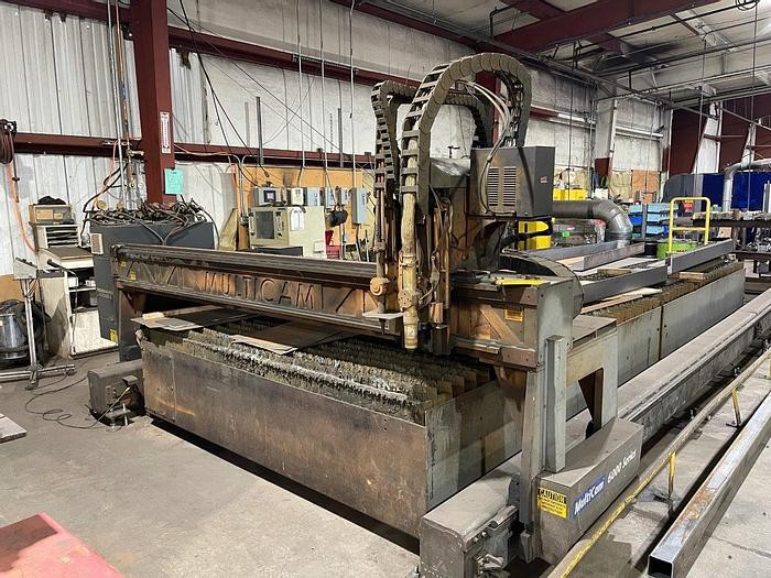 Multicam Series Plasma Cutter X Table With Hypertherm HPR For Sale Surplus Record