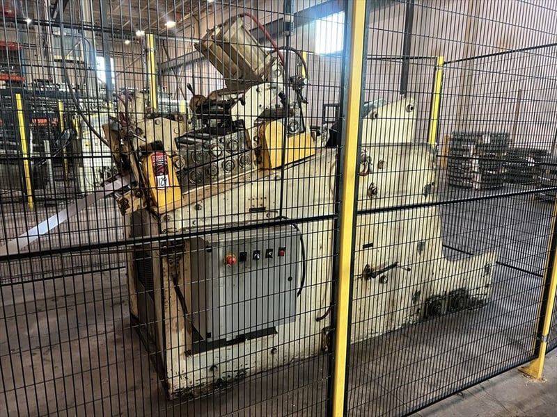 10000 lb. CCI #CS-8-20, coil cradle/straightener, 18" x .250", S45223