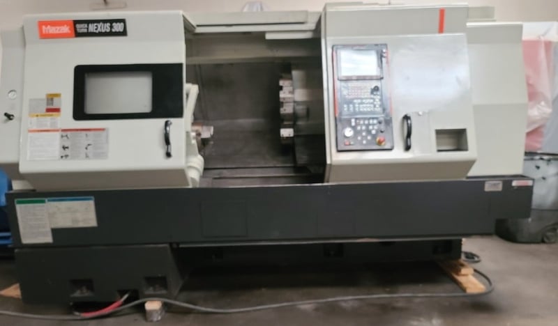 Mazak #QTN-300, Mazatrol 640T Nexus, Kitagawa 10