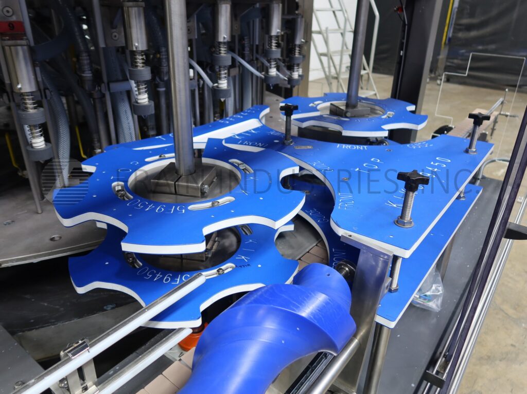 Laub #RPF300-30P Posifiller, 30 head, rotary, pressure assit, piston ...