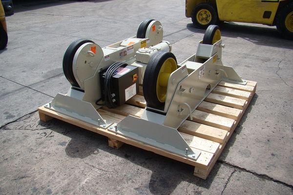 15 Ton, Pandjiris #MM15/5 T, tank turning rolls, 4"-144" diameter range, 16" wheel diameter