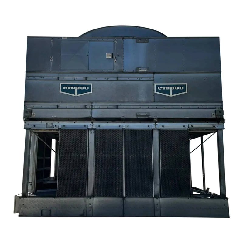 642 Ton, Evapco #ATC-1284E-1G, Evaporative Condenser, 2 Motors, 1 Tower ...