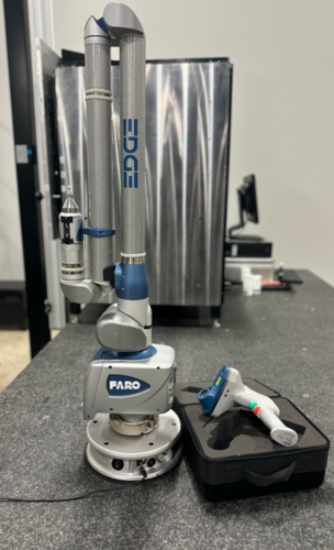 Faro #Edge, 3mm/6mm probes, LLP-HD scanner, Cam2 Software, 2015