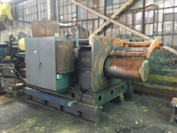 30000 lb. Yoder, Recoiler, 30" width, 20" ID, 75 HP, 230 V