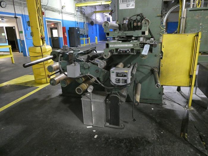 Stanford #148, doctor machine, 24" rewind diameter, 30" wide, Montalvo brake, Oxy-Dry system