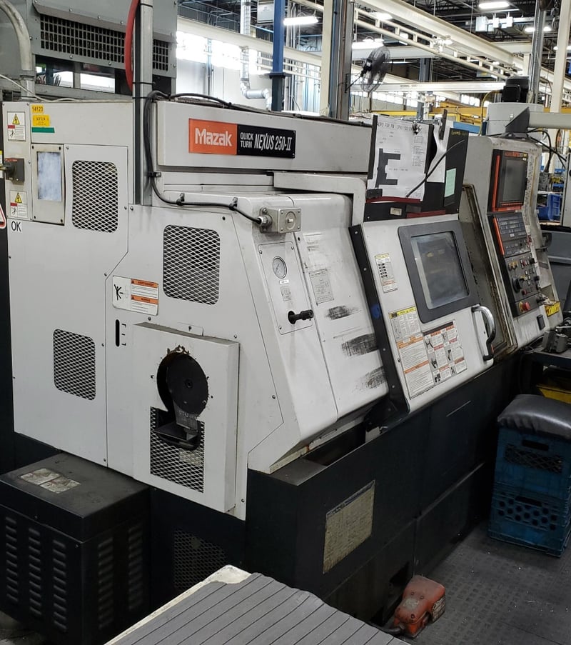 Mazak #Quick-Turn-Nexus-250-II, 2-Axis CNC lathe, 26.5