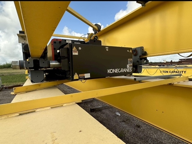 3 Ton, Kone Underhung Double Girder Bridge Kone, 6000lb., 70