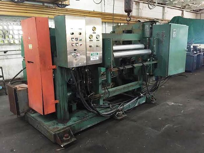 Memco #50, Embossing Stand with Rolls, 48" strip width, 50" roll face, 66" O.D., 20 HP DC