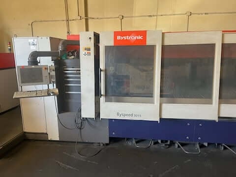 Bystronic #BySpeed-3015, Co2 laser, 5' x10' sheet, Bystronic Control, 4400 watt resonator, chiller, dust